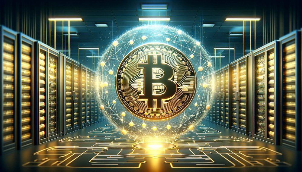 dall.e-2024-03-07-17.27.15-a-widescreen-image-illustrating-the-title-what-happens-once-all-bitcoin-are-mined_-the-image-features-a-large-golden-bitcoin-symbol-in-the-center--d51fb